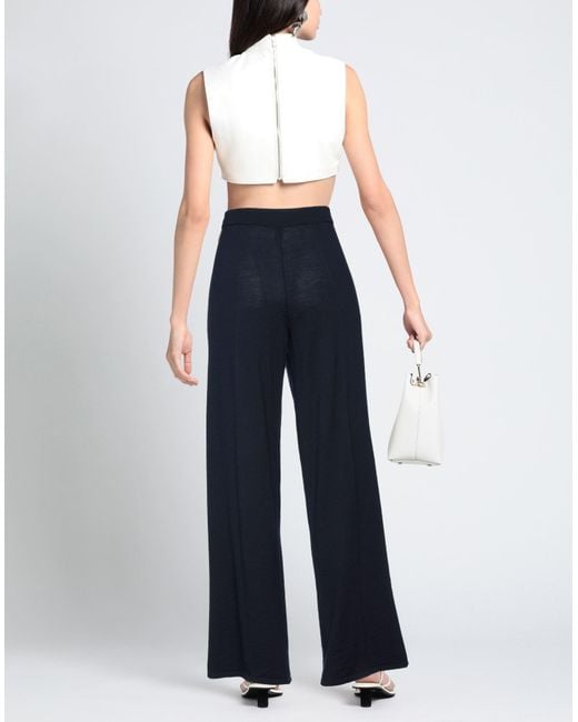 Stefanel Blue Trouser