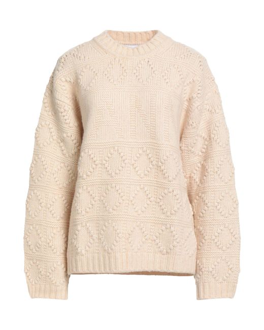 Pullover Ganni en coloris Natural