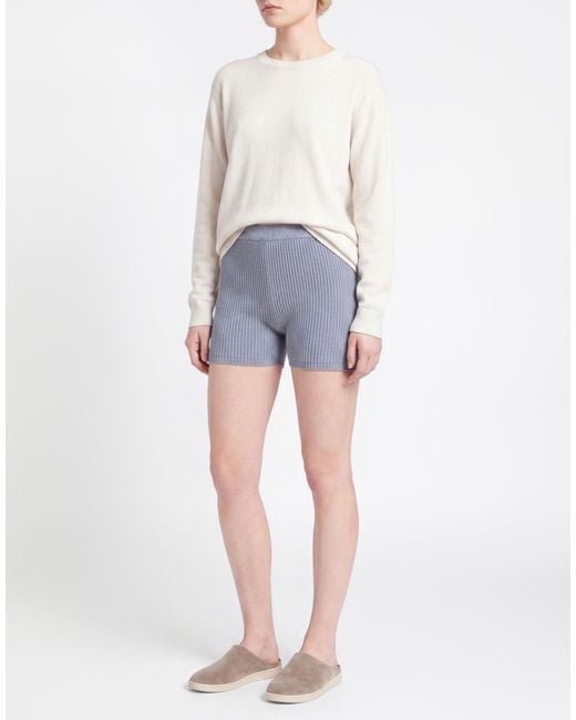 T By Alexander Wang Blue Shorts & Bermuda Shorts