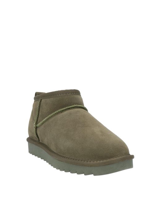 Colors Of California Green Ankle Boots