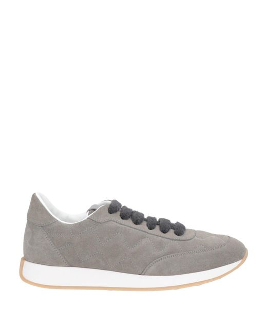 Fabiana Filippi Gray Sneakers Leather