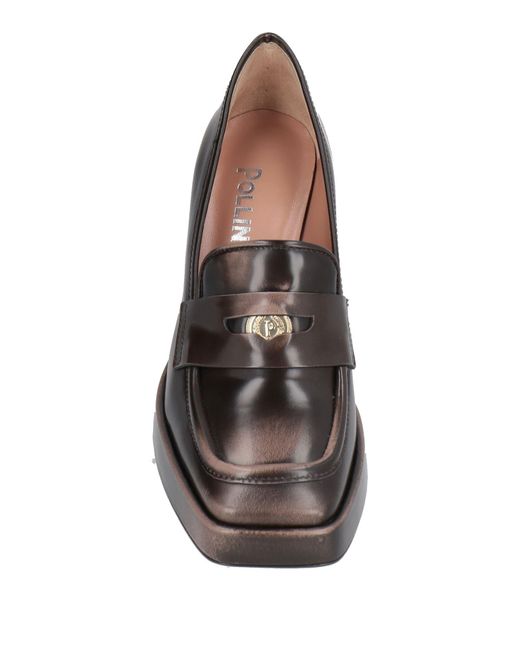 Pollini Brown Loafer
