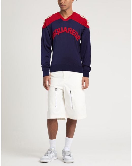 Pullover DSquared² de hombre de color Blue