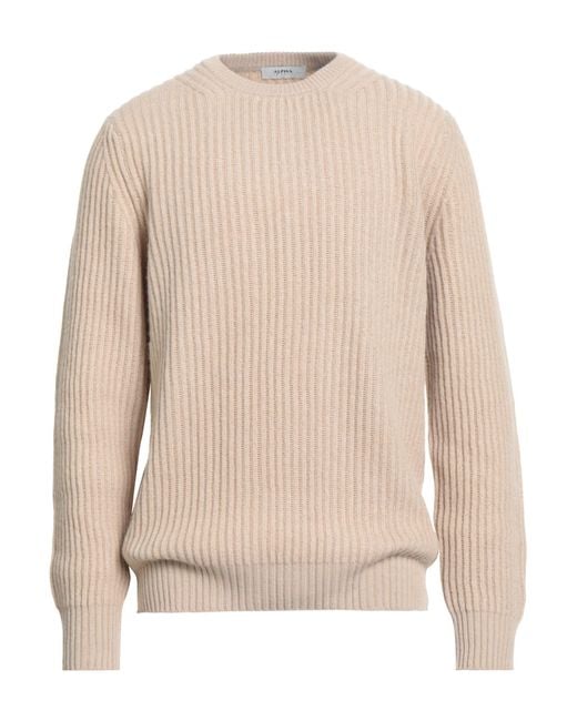 Alpha Studio Natural Sweater Wool, Viscose, Polyamide, Textile Fibers for men