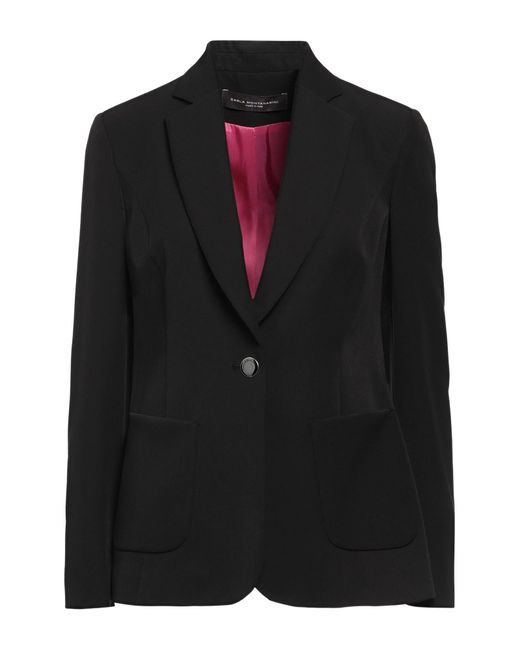 Carla Montanarini Black Suit Jacket