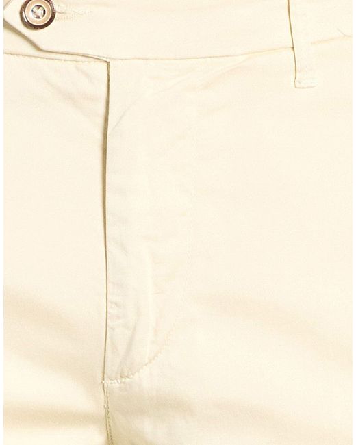 0/zero Construction Natural Cream Pants Cotton, Elastane for men