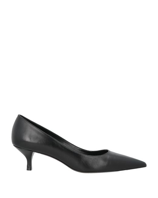 Stuart Weitzman Black Pumps Leather