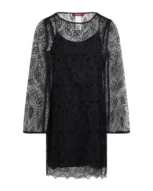 Max Mara Black Mini Dress