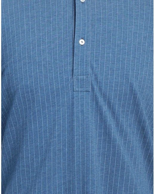 Brunello Cucinelli Poloshirt in Blue für Herren