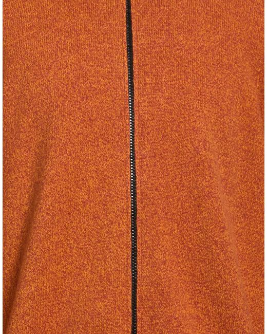 Peuterey Orange Cardigan Wool, Polyamide for men