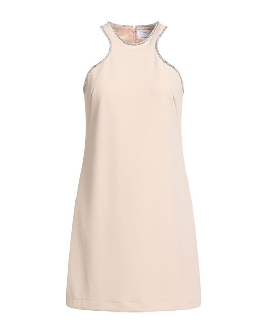 Nenette Natural Mini Dresses