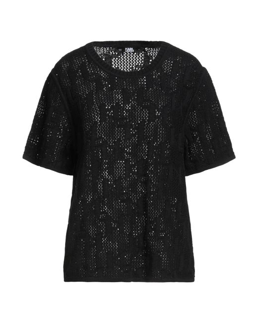 Pullover Karl Lagerfeld de color Black