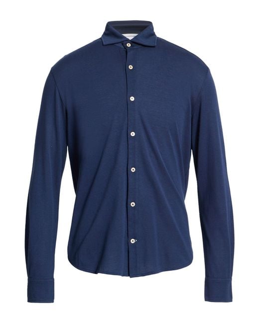 Eleventy Blue Shirt for men