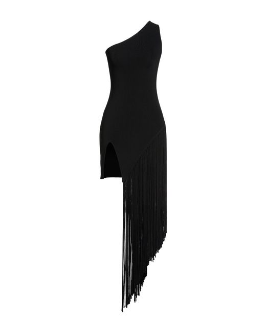 David Koma Black Maxi Dress