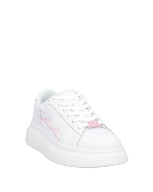 Just Cavalli White Sneakers