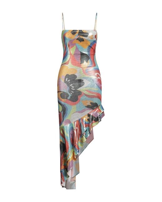Etro Blue Midi Dress