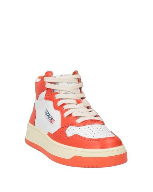 Autry Red Trainers