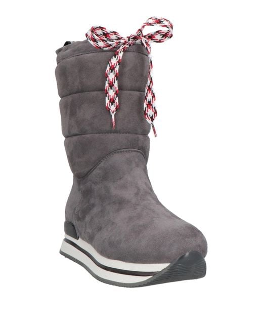 Hogan Gray Stiefelette