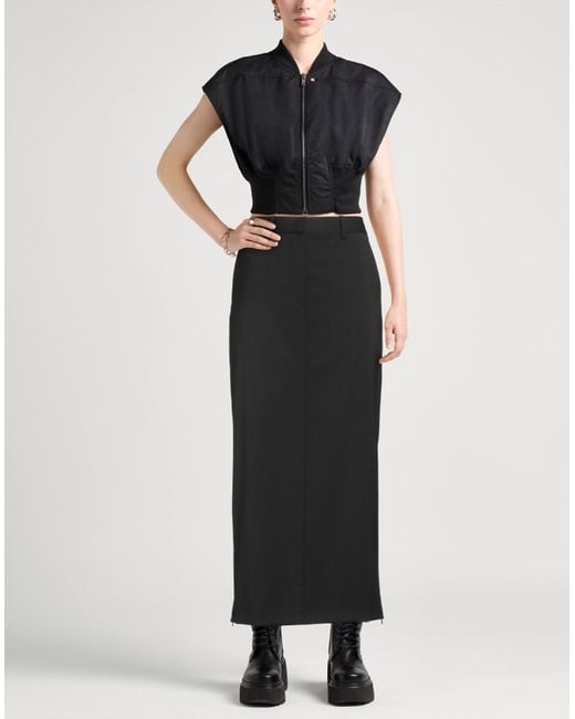 Jupe Midi Helmut Lang en coloris Black