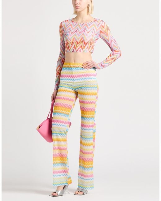 Missoni White Top Polyamide, Elastane
