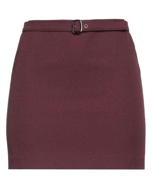 Patrizia Pepe Purple Mini Skirt
