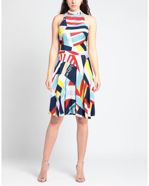 Love Moschino White Midi Dress Viscose