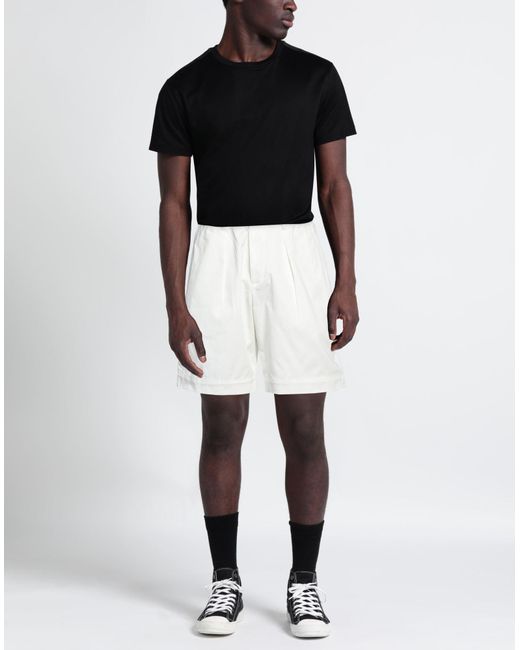 Universal Works White Shorts & Bermuda Shorts for men
