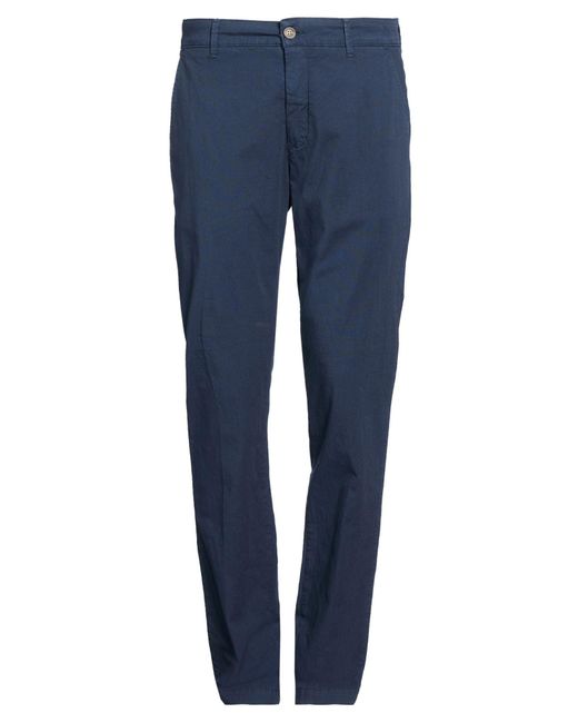 CoSTUME NATIONAL Blue Pants Cotton, Elastane for men