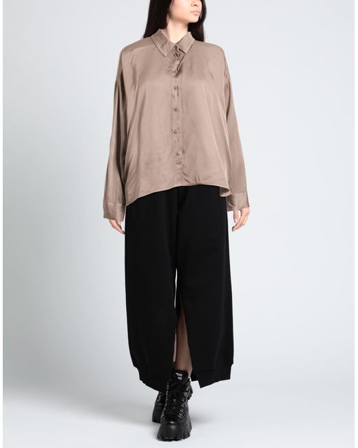 B.yu Brown Shirt Viscose