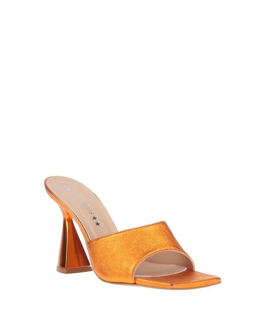 Marc Ellis Orange Sandals