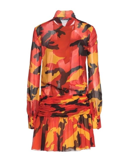 Robe courte DSquared² en coloris Multicolor