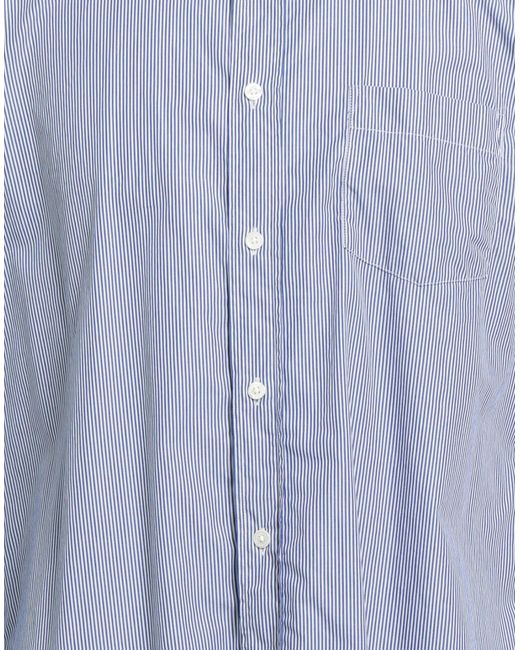 Hartford Blue Shirt Cotton for men