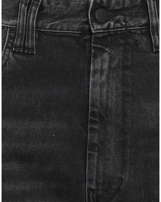 CYCLE Gray Tapered Faded Black Denim Jeans for men