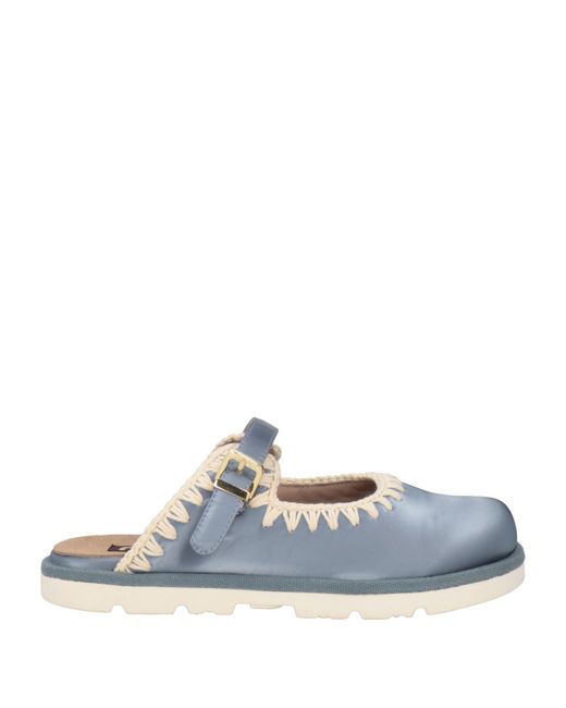 Mou Blue Mules & Clogs