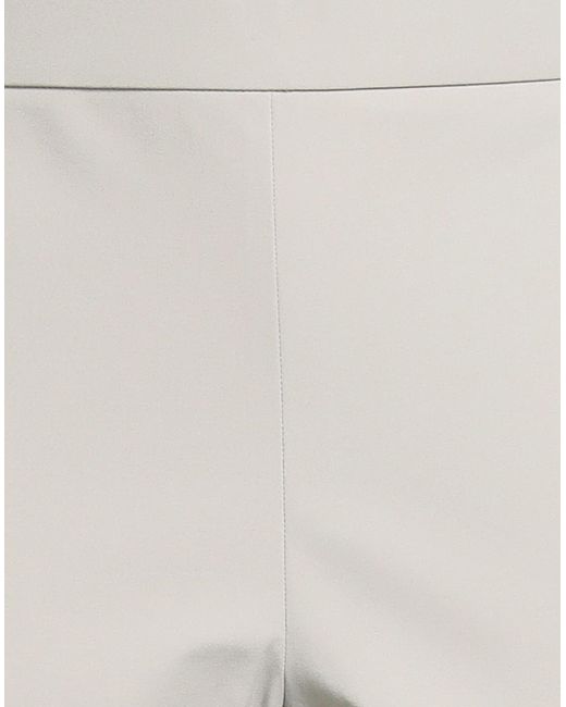 RAFFAELLO ROSSI Gray Pants Polyamide, Cotton, Elastane