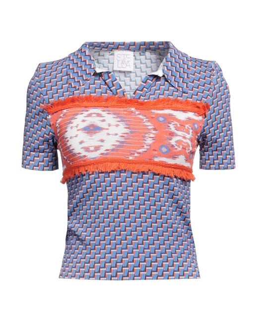 Stella Jean Blue Pullover