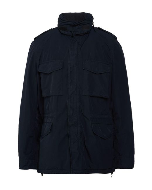 Aspesi Blue Midnight Jacket Polyester, Polyamide for men