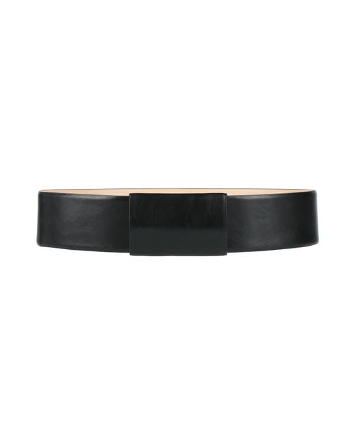 Emporio Armani Black Belt Polyester, Polyurethane