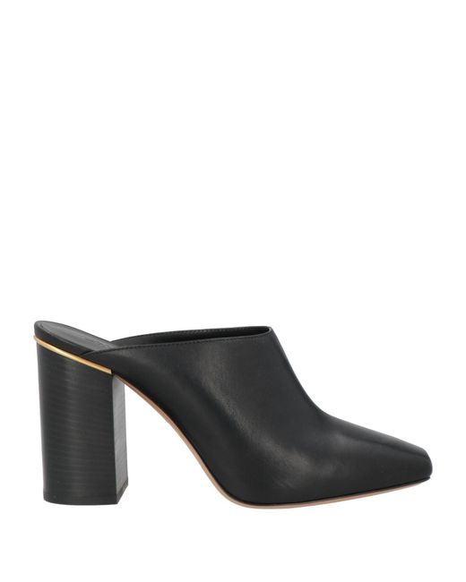 Chloé Black Mules & Clogs Leather