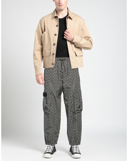 Balmain Gray Pants for men