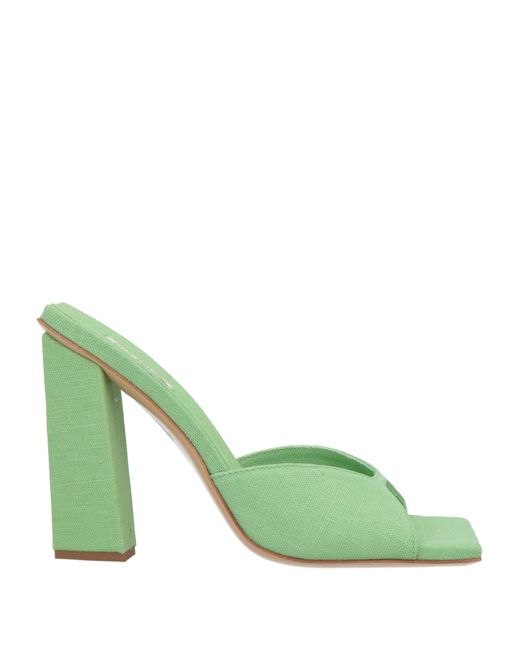 GIA RHW Green Sandals