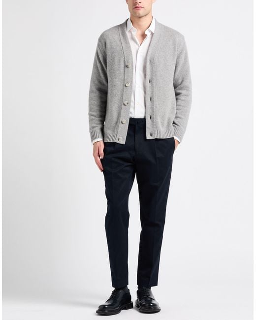Santaniello Blue Midnight Pants Cotton for men