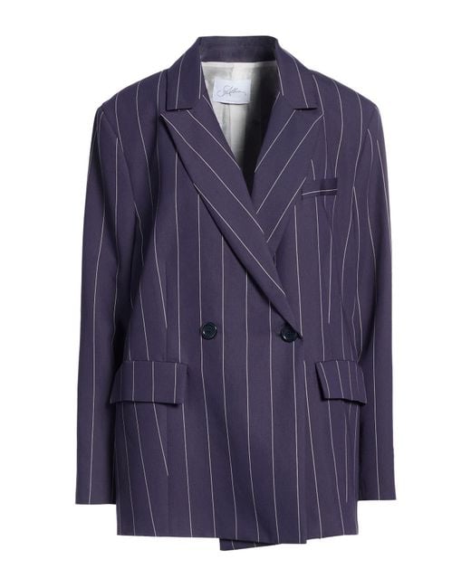 Soallure Blue Blazers