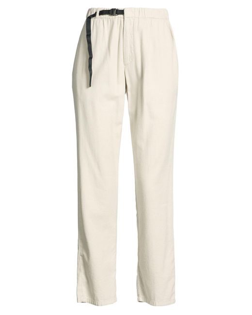 White Sand Natural Light Pants Cotton, Viscose, Wool