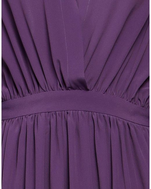 Grifoni Purple Mini Dress
