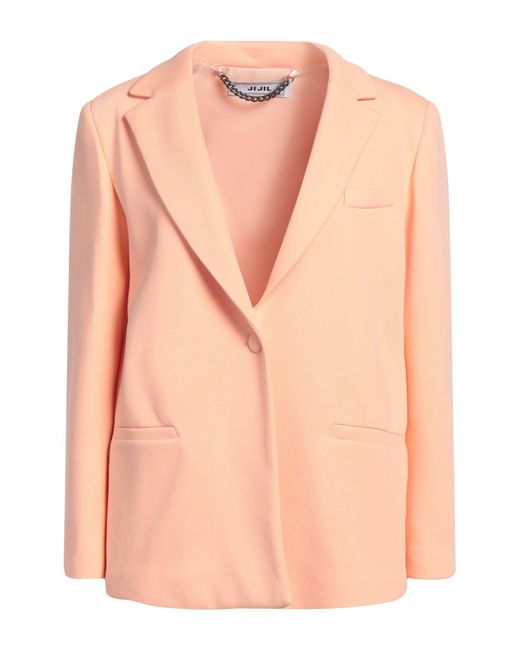 Jijil Pink Blazer Cotton, Polyester