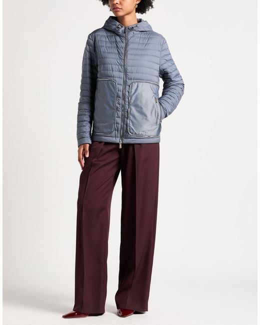 Moorer Blue Puffer Polyester