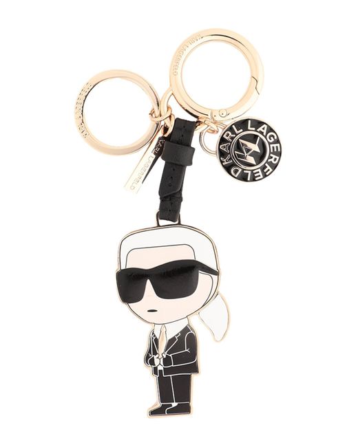 Karl Lagerfeld White Key Ring