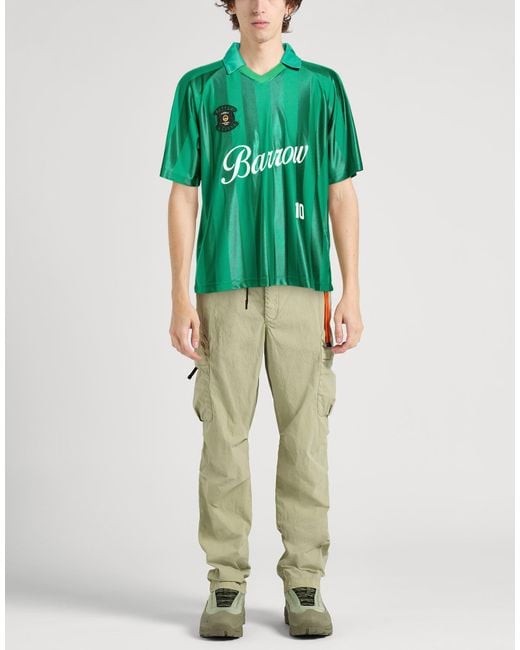 Polo Barrow de hombre de color Green