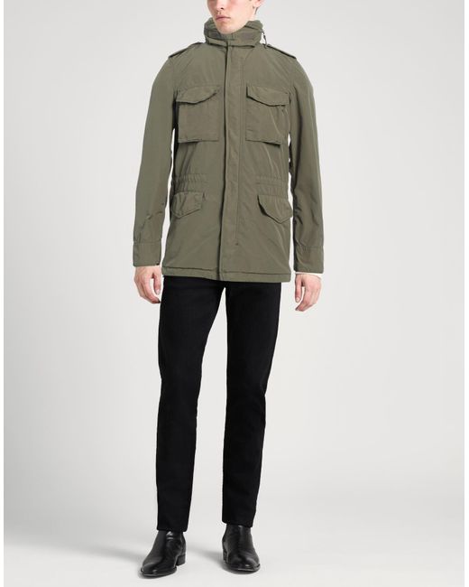 Aspesi Green Jacket Polyester, Polyamide for men